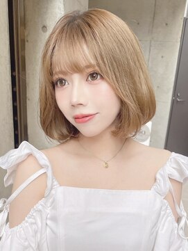 ロンド レア 天神大名店(Lond Le’a) ダブルカラーベージュカラーケアブリーチハイトーンカラー韓国