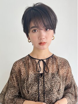 ロンドエニカ 大宮(Lond enika) 切りっぱなしボブエアリーロング美髪ピンクブラウン[大宮]