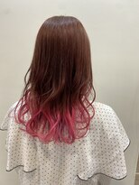 シャンティ 平岸店(Shanti)&nbsp;○すそカラー/ビビッドピンク/暖色カラー○ 菅野裕太