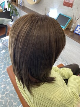 ムック 葛西(MUCCU) ハイトーン白髪ぼかし