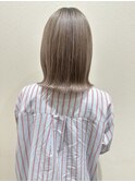 #ハイトーン#ボブ#ベージュ 〈代表スタイリスト筒井〉