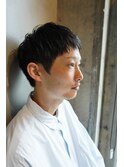 カット+骨格補正ダウンパーマ
