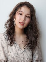 似合わせイメチェンハッシュカットレッドブラウンフルバングパー