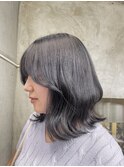 【切りっぱなしボブ/エアリーロング/美髪/ピンクブラウン/渋谷】