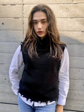 アンドレイ 表参道(andrey) 魅力倍増カール/セミディ/シアーカラー/姫カット/ダークアッシュ