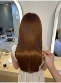 髪質改善*ロングレイヤーグレーベージュ*美髪【Zina船橋】