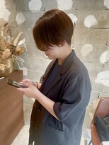 ソワ 四日市(soie)&nbsp;【soie shiho】ハンサムショート/オレンジブラウン