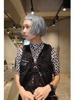 bibito モードボブ　ハイトーンライトブルー