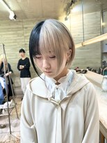 ヲタク(wotaku.)&nbsp;デザインカラークッキーカラーポイントカラーハイトーンブリーチ