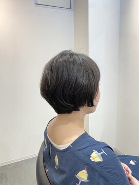 コニー アンド リリー(conne&riri) 【お客様スタイル】クセを活かした柔らかショートボブ