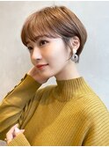 大人可愛い20代30代40代50代小顔ショートボブナチュラルショート