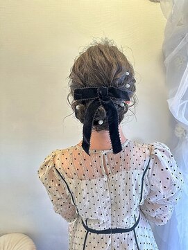 リムネ(RIMUNE) ゆるふわシニョン