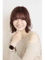 クールドセリエ 新宿南口店(Coeur de cellier) 伸ばしかけボブ　外ハネスタイル