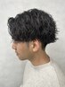 カット＋メンズパーマ(ツイストスパイラル/シャドウパーマ/ツイスト)　￥10980