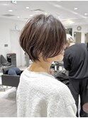 30代/40代/50代◎絶壁解消/白髪ぼかし/大人小顔ショート【湯本】