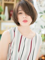 カバーヘア ブリス 志木南口駅前店(COVER HAIR bliss)&nbsp;小顔アシンメトリー＆前下がり抜け感大人ボブc6志木30代40代!