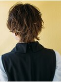 ウルフパーマ/内巻きパーマ/外国人パーマ/くせ毛風パーマ