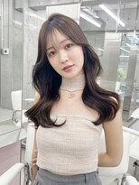 フォンズ(FONS)&nbsp;韓国くびれ巻き　前髪カット　顔まわりカット