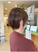 ツヤ髪ショート！