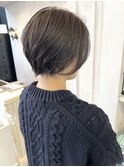 福山市Caary根元ふんわり前下がりショートボブ20代30代40代50代