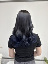 アイズ 横浜(IS)&nbsp;【KAZUKI】グラデーション裾カラー♪♪ブルー×ブラック！