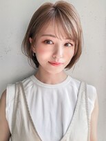 アグノス 青山(Agnos)&nbsp;前髪シースルーバングイメチェングランマッシュ結べるボブ