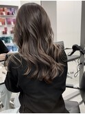 ハイライトバレイヤージュダブルカラーショートカット30代40代
