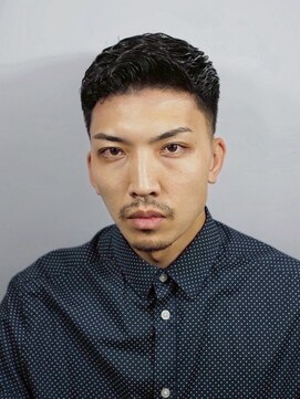 ヒロギンザ 新橋日比谷口店(HIRO GINZA) アイロンパーマ×フェードカット