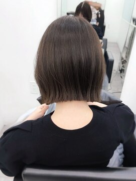 ニトバイアンキシム(nit by ahnkism) 切りっぱなし韓国ボブ髪質改善