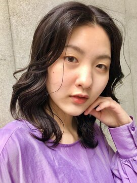 ココ 西葛西南口店(COコ) ミディアム小顔顔まわりチョコレートココアブラウン西葛西