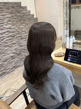 ヘア カンパニー トワ 千葉店(TOWA) 千葉/千葉駅/ダブルカラー/ダークアッシュ/黒髪/ヘッドスパ