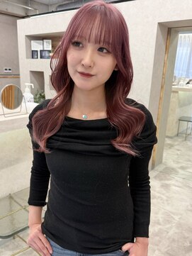 アロ 大阪梅田(alo) 【momoa】ピンクラベンダー《ブリーチ/大阪梅田》