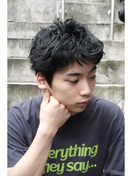 フィルムス 大阪本町(FILMS) ニュアンスパーマ×ショート