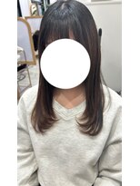 アドラーブル ココロ 新潟(adorable CoCoLo) 韓国夏レイヤー小顔似合わせ顔周りレイヤー