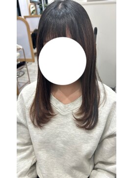 アドラーブル ココロ 新潟(adorable CoCoLo) 韓国夏レイヤー小顔似合わせ顔周りレイヤー