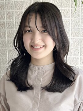 ラノ(LANO) お顔周りカット×シースルーバング