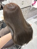 アウラ 近鉄八尾駅前店(Aura)&nbsp;透明感カラー×髪質改善UPTOGLOSS   近鉄八尾