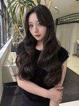 プランタン フォー ヘアー(printemps FOR HAIR)&nbsp;__レイヤーカット__フォワード巻き__グレージュカラー_
