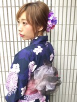 【AnFye for prco】浴衣着付け×キレイめヘアアレンジ♪