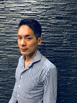 プレミアムバーバー 赤坂店(PREMIUM BARBER produce by HIRO GINZA) ワンカールパーマ ベリーショートスタイル