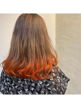 ヘアーメイク アフィーノ(hair make affino) 裾カラー♪