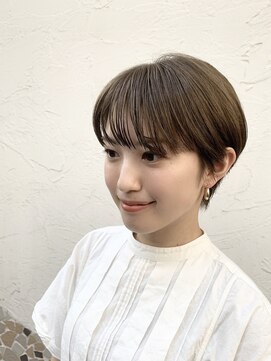 グレイス ヘアドレッシング(grace hair dressing) 【graceヤマザキシンタ】ミントカラー　ショート　マッシュ