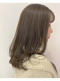 tomo【髪質改善オイルカラー オリーブベージュ】
