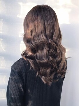 ヘアーアンドスパ フェリーチェ ミチ 野田屋町店(HAIR&SPA felice MICHI) 【feliceMICHI島田和也】ツヤ感チョコレートブラウン