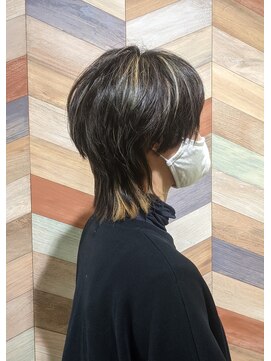 ヘアートゥリース(hair trees) マッシュウルフ