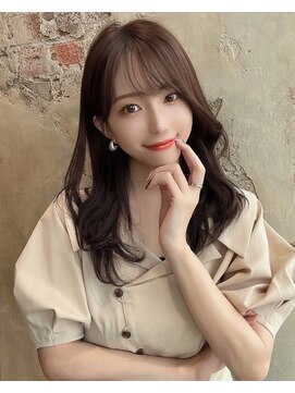 アフロート ルヴア(AFLOAT RUVUA) 20代30代大人かわいいセミロングヘア★ブランジュ