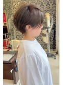 30代40代丸みショートヘア