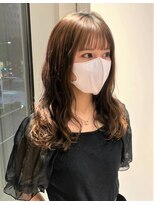ビーハイブ 一番町店 アヴェダ(BEHIVE) ふわふわロングヘアのデジタルパーマ