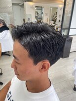 ヘアーメイク ニューヨーク 千駄木店(Hair Make NEWYORK) アップバング73スタイル
