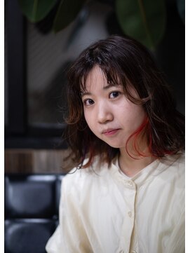 ビハインドザカーテン(BEHIND THE CURTAIN) ボブ×インナーカラー